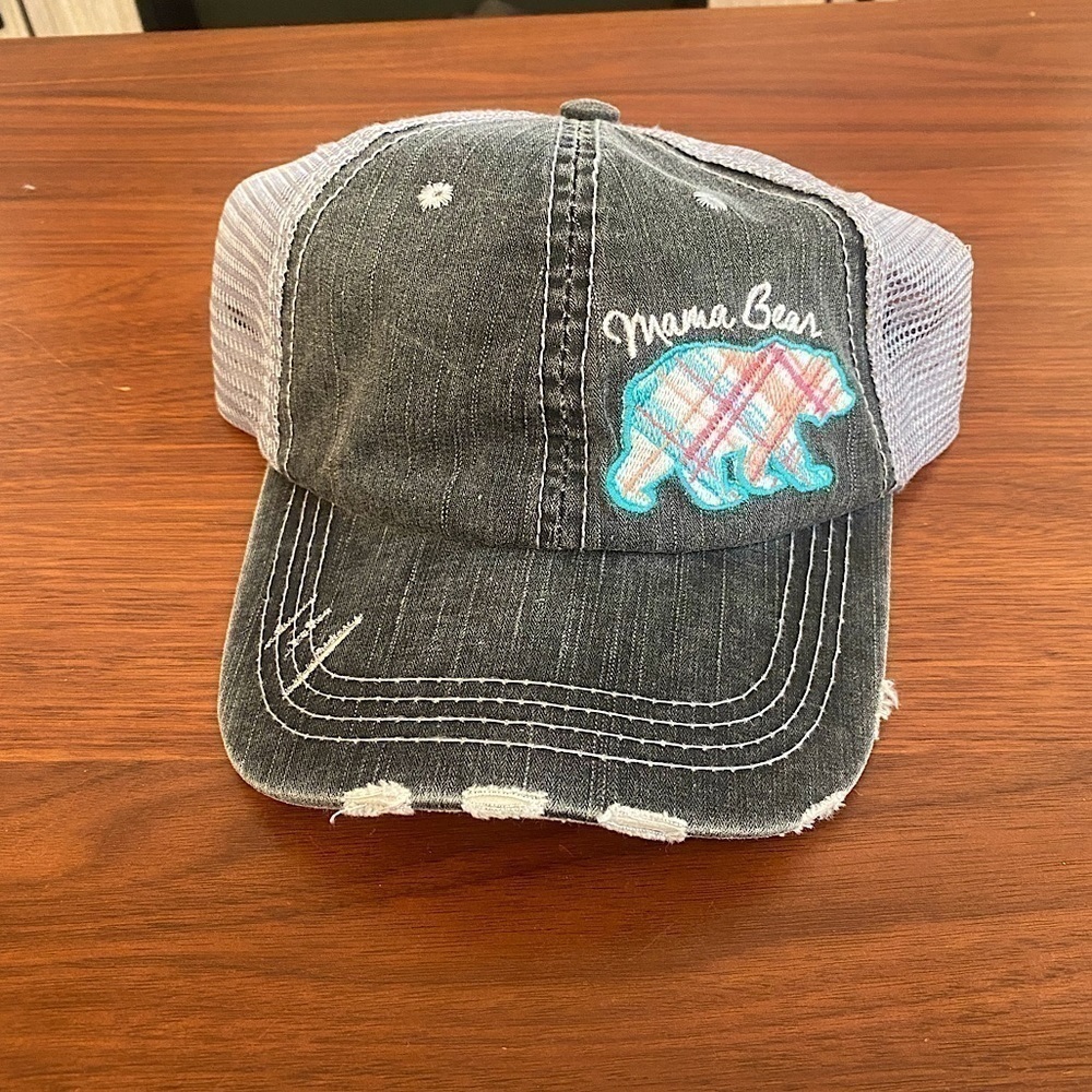 Retro Mama Bear Trucker Hat